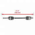 Caltric Front Left And Right Cv Joint Axle Shaft Compatible With Polaris Sportsman 570 Efi 2014-2017