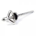 Tri Fold Exploding Pop Rivets 3 16 In Aluminum Shaveable Head Blind With Sealing Washer 6 X 8 Grip 100 Pack