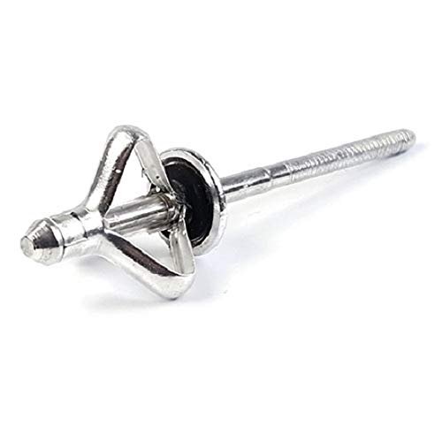 Tri Fold Exploding Pop Rivets 3 16 In Aluminum Shaveable Head Blind With Sealing Washer 6 X 8 Grip 100 Pack