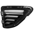 Bumper Cover Grille For Chevy Camaro 2016 2017 2018 Ss Model Passenger Side Front Abs Plastic Satin Chrome Insert Molding 