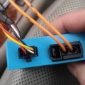 2pcs 1-1355426-1 1-1394916-2 A Diagnostic Kit Fiber Optic Loop Bypass Male Female Plug For Bmw Vw Mercedes Benz Audi Porsche