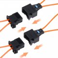 2pcs 1-1355426-1 1-1394916-2 A Diagnostic Kit Fiber Optic Loop Bypass Male Female Plug For Bmw Vw Mercedes Benz Audi Porsche
