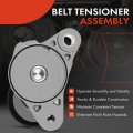 A-premium Belt Tensioner Assembly With Pulley Compatible Dodge Dart 2013-2016 Jeep Cherokee 2015-2019 Compass 2018-2020