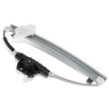 Factory Style Rear Manual Window Regulator For Accent Sedan Rio Rio5 06-11 Driver Left Side 