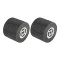 2pcs 120x100x19mm 800 Grit Non-woven Polishing Burnishing Wheel Nylon Wire Drawing Abrasive Flap For Surface Treatment 