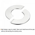 Uxcell Wall Split Flange 201 Stainless Steel Round Escutcheon Plate For 71mm Diameter Pipe