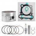 Topteng Motorcycle Cylinder Piston Gasket Top End Kit Rings Spark Plug Fits For Yamaha Warrior 350 Yfm350x 1987-2004