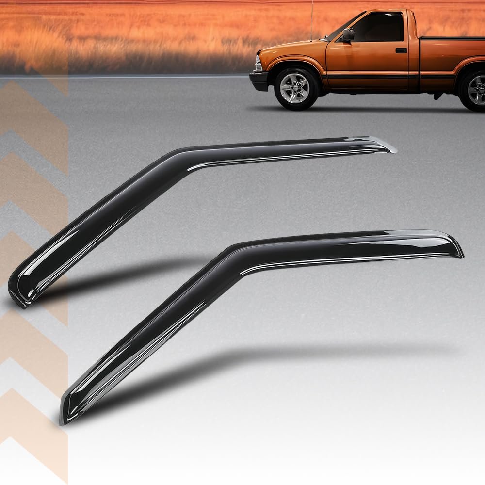 Out-channel Window Vent Visor Deflectors Rain Guards