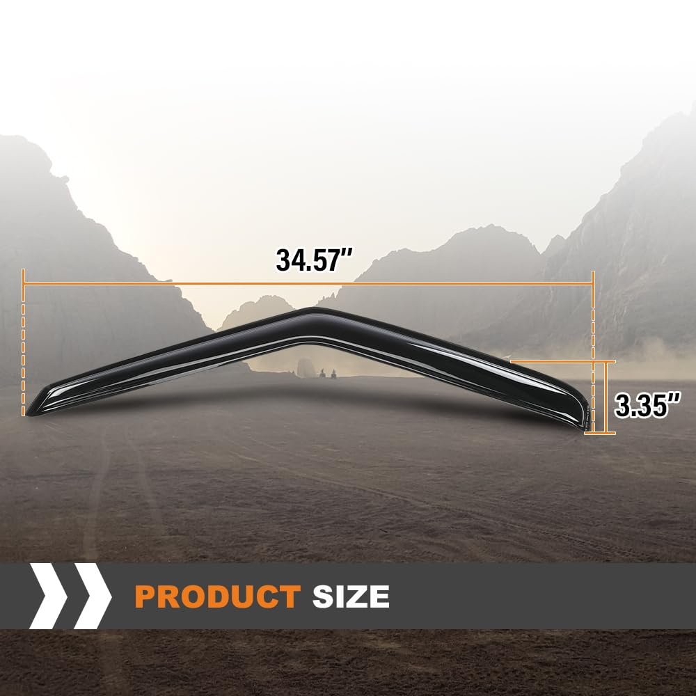 Out-channel Window Vent Visor Deflectors Rain Guards