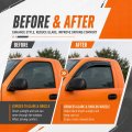 Out-channel Window Vent Visor Deflectors Rain Guards