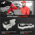 A-premium Transmission Mount And Torque Strut Kit Compatible With Ford Taurus 2013-2017 Flex 20-2018 Police Interceptor Sedan 3