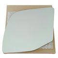 Mirror Glass And Adhesive 92-07 Ford E150 E250 Econoline Van Driver Left Side Replacement Fits Power Only 