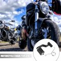 X Autohaux Motorcycle Chain Tensioner Adjuster Set Fit For 110cc 125cc 150cc 250cc 300cc Atv Modified Accessories Black