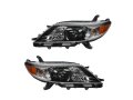 Halogen Headlight Assembly Set Of 2 For 2011-2014 Toyota Sienna Se 