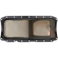 Crp03a Engine Oil Pan Replacement For Dodge B100 Van B150 B200 B250 B300 And More Metal Construction With Powder Coating Finish