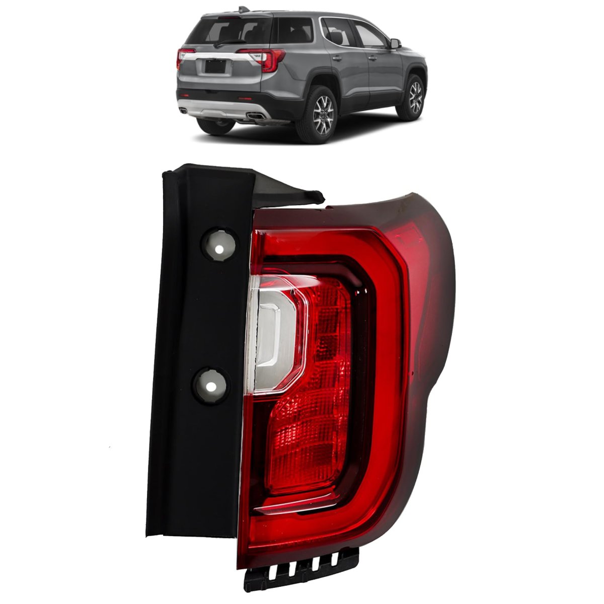 1 Pc Right Side Tail Light Assembly Replacement For Acadia Sl Sle Slt 2020-2023