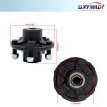 5 On 4 In Trailer Hub Kit With Bearing Replacement For 2000 Lbs 1 Spindle Pre Assembled Axle Seat Set
