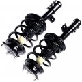 Ocpty Front Complete Struts Spring Assembly Shocks Fits 2007-2010 For Hyundai Elantra Quick 172305 172306 Set Of 2