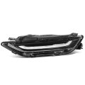 Auto Dynasty Headlights Assembly For 2019-2022 Chevrolet Blazer With Led Running Light Driver Left Side Gm2562118 Black Housing 
