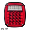 Gcd Fits Jeep Tj 1999 Led Tail Lights Low Depth Stt And Reverse