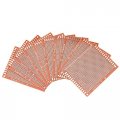 10pcs Pcb Board Prototype Kit Single Sided Diy Universal Circuit 7x9cm Hole Diameter 1 2mm
