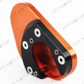 Httmt Cnc Sidestand Plate Kickstand Extension Pad Compatible With Ktm 125 200 390 Duke 2013-2015