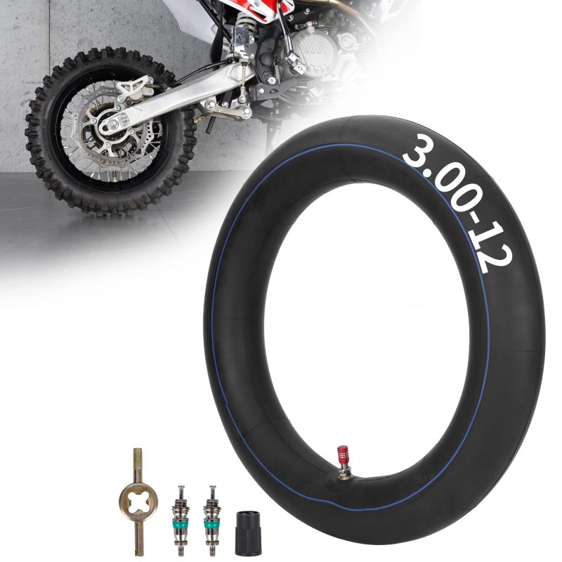 Rutu 2 75 3 00-12 300-12 80 100-12 Inner Tube With Tr4 Straight Valve Stem For Xr Crf50 70 110 Cr60r Baja Dr70 Pw80 Ssr Sdg