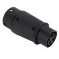 Keenso Type 1 To 2 Electric Charger Converter Antiflaming Ev Adapter For 7 2kw Charging 