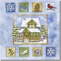 Cabin In The Woods Ii By Sara Mullen Lodge Art Ceramic Tile Mural 18 X Kitchen Shower Backsplash 