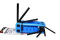 Performance Tool W9185 Folding Met Hex Key Set 