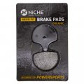 Niche Brake Pad Set For Harley-davidson Dyna Softail Tour Glide Sportster 1200 44063-83d Front Organic