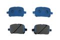04465-33121 Front Brake Pad Set Vehicle Specific Fit For Braking Systems Precision Machined Backing Plates 2 Pack 