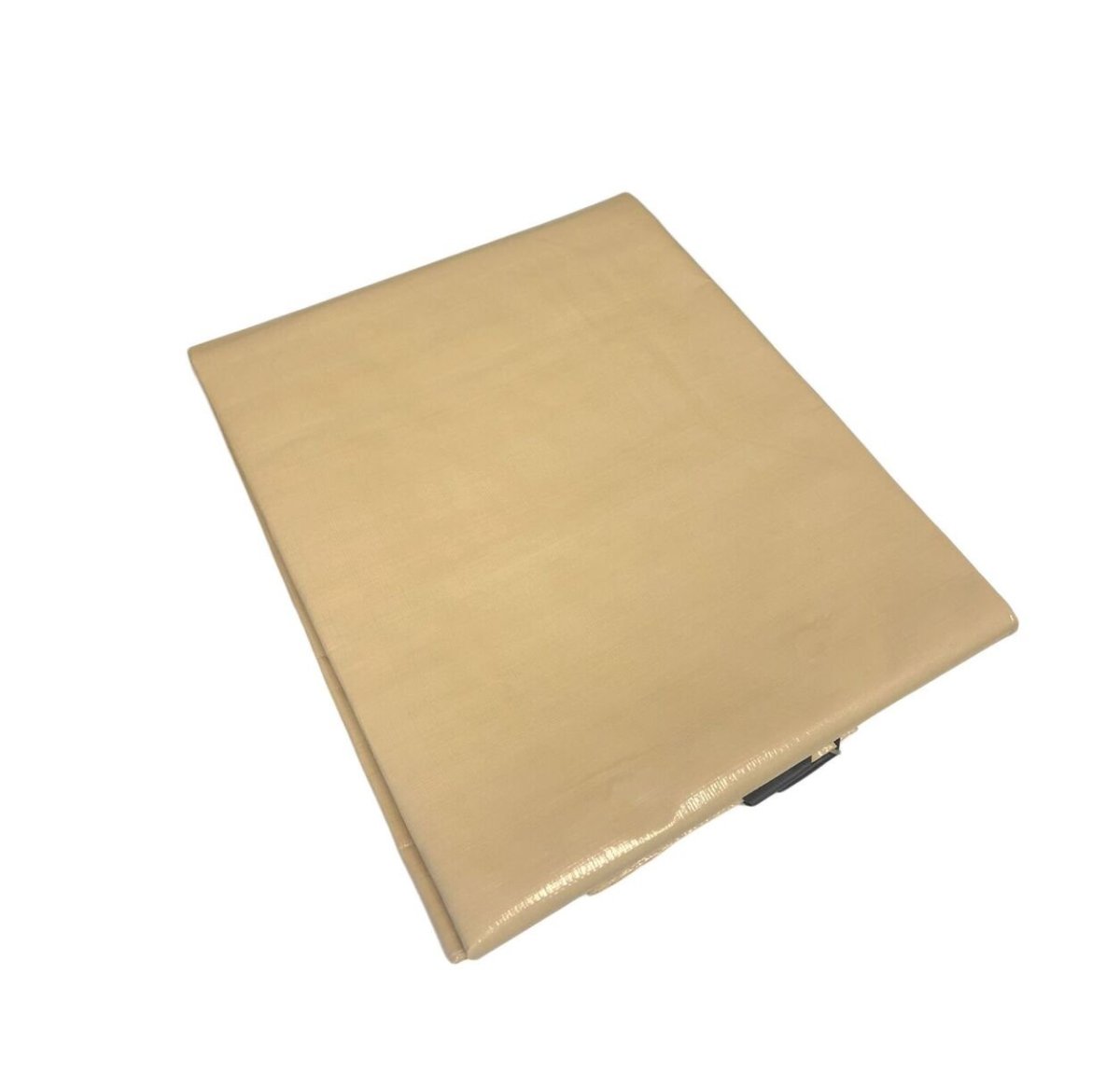 Industrial Strength Tan Beige Tarp Premium Quality 7 Ft X 9 Waterproof Heavy Duty With Rustproof Aluminum Grommets