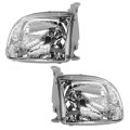 Headlight Assembly Set Of 2 For 2005-2006 Toyota Tundra Extended Cab Pickup Standard 