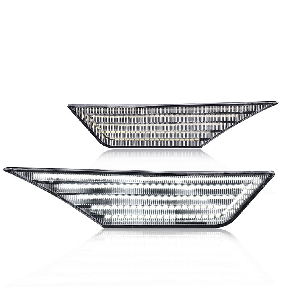 Led Side Marker Lights Switchback Signal Lamp For Honda Civic 2016 2021 Clear Lens 33850tbaa02 33850tbaa01 33800tbaa02 Front
