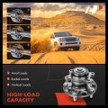 A-premium Rear Wheel Bearing And Hub Assembly With 5-lug Compatible Honda Civic 2006-2011 