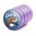 Brown Fox What The Pun Funny Tire Rim Wheel Aluminum Valve Stem Caps