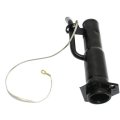 Fuel Tank Filler Neck For Chevy S10 And Sonoma 2000 2001 2002 Stepside Interchange Part 577 240 2 Diameter 12 5 In Length Black 