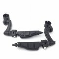Smt-black 360 Adjustable Peg Mounting Kit Stiletto Shape Footpeg Compatible With V-star Roadstar Suzuki Boulevard Equipped 1-1