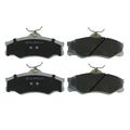 085-1280 Premium Asm Ceramic Brake Pads Precision Cut With Bonded Shims For Noise Reduction And Post Cured No Break In Period 