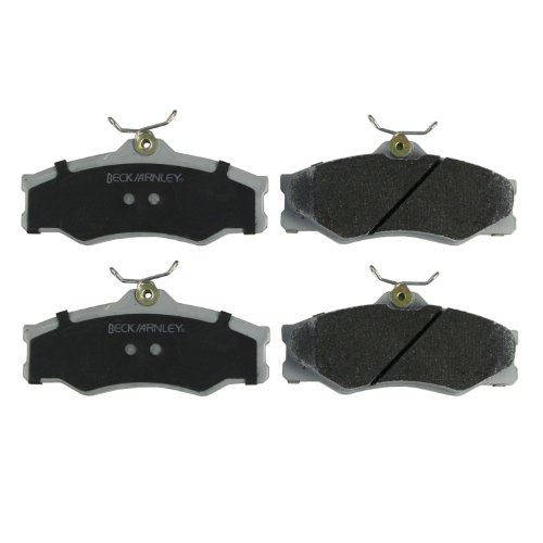 085-1280 Premium Asm Ceramic Brake Pads Precision Cut With Bonded Shims For Noise Reduction And Post Cured No Break In Period