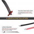 For 2020-2023 Toyota Gr Supra J29 Db Clear Lens Amber Led Front Bumper Drl Side Marker Light Fender Parking Lamp Driver
