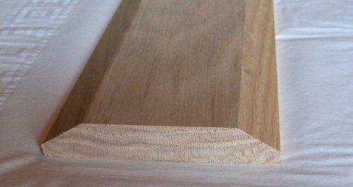Solid Red Oak Interior Threshold Style A 3 1 2 Inches X 24