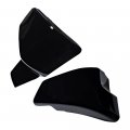 Ignition Fuel Gas Cap Steering Lock Set W 2 Keys Glossy Black Battery Side Cover Fit 1999-2008 Honda Shadow Vlx 600