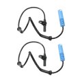Front Abs Speed Sensors For Bmw 325xi 330xi 2006 Driver And Passenger Side Pair Pin Type Female Connector Spindle Mounted 