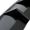 Jmtaat Rear Bumper Diffuser For 2012-2014 Dodge Charger Srt8 Lower Lip Valance Splitter Spoiler Shark Fin Plastic Carbon Fiber