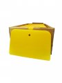 Auto Body Filler Yellow Spreaders Pack Of 100 Size 5 Reusable Plastic Spreader For Automotive Fillers Putties Glazes Caulks And 