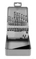 14 Pc Set High Speed Steel Brad Point Drill Regular Length 3 8 Shank 