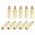M6x30mm 8mm Male Female Brass Hex Pcb Motherboard Spacer Standoff For Fpv Drone Quadcopter Computer And Circuit Board 10 Pieces