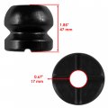 Caltric Front Strut Bottom Pivot Ball With Bumper Compatible Polaris Sportsman Touring 570 2017 2018 2019